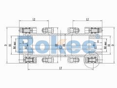 RLHD Flexible Diaphragm Couplings,RLHD High Speed Diaphragm Coupling