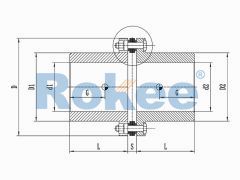 RLM Elastic Diaphragm Couplings,RLM Small Single Diaphragm Coupling