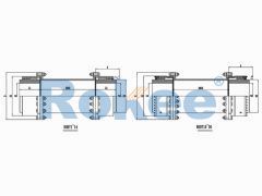 RODT Toothed Couplings,RODT Indirect Tube Drum Gear Coupling