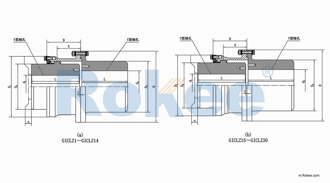 GICLZ Drum Gear Coupling