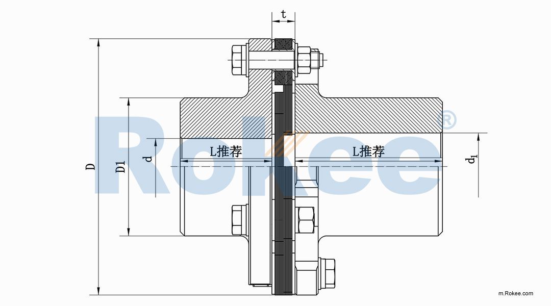 JMII Diaphragm Coupling