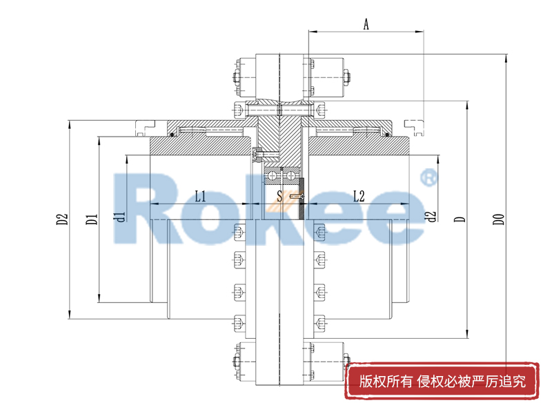 RODM扭力保护型鼓形齿式联轴器