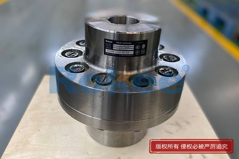 柱销联轴器,封边机弹性联轴器生产厂家,荣基工业科技(江苏)有限公司
