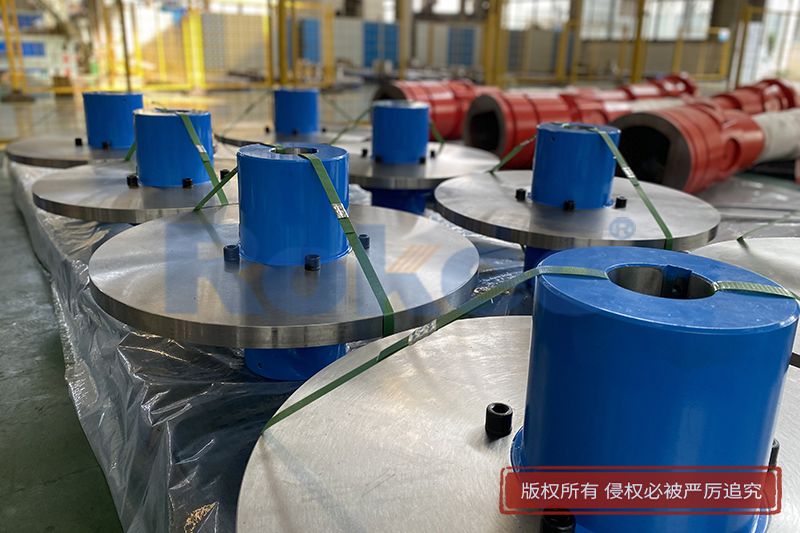 Flexible Coupling With Brake Disc