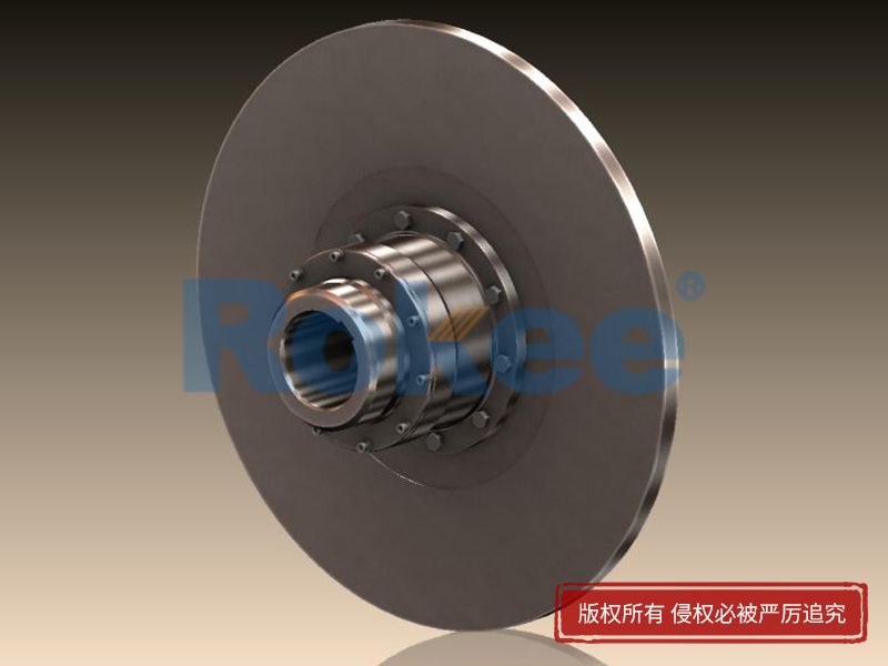 RODP刚性联轴器,RODP型带制动盘鼓形齿式联轴器