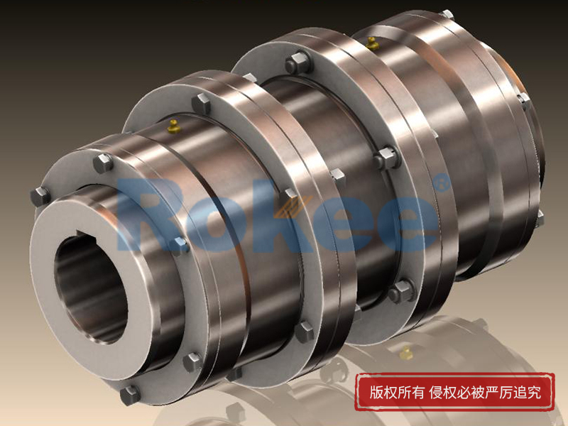鸡西RODT型带中间接管鼓形齿式联轴器