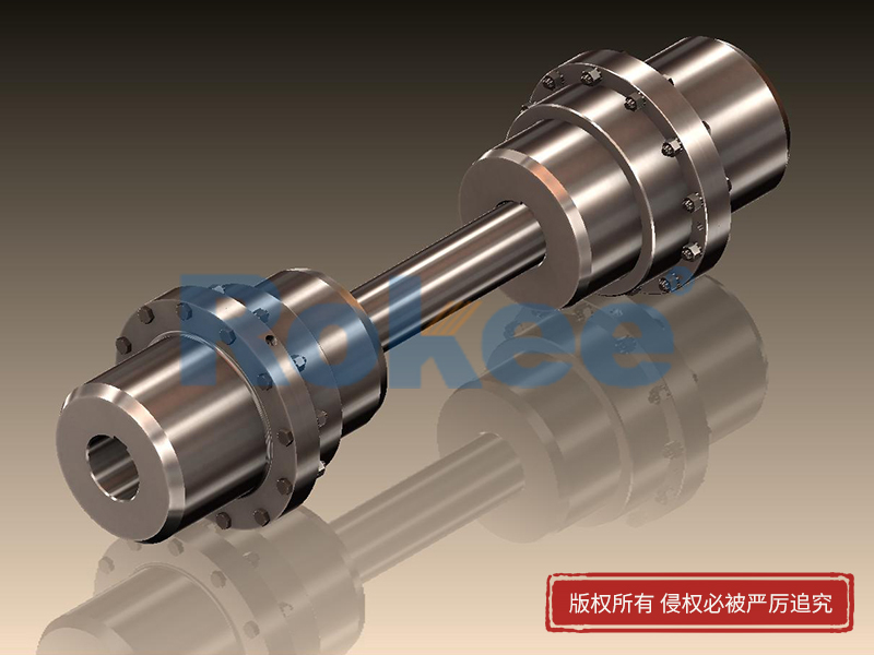 鸡西RODX型带中间接轴鼓形齿式联轴器
